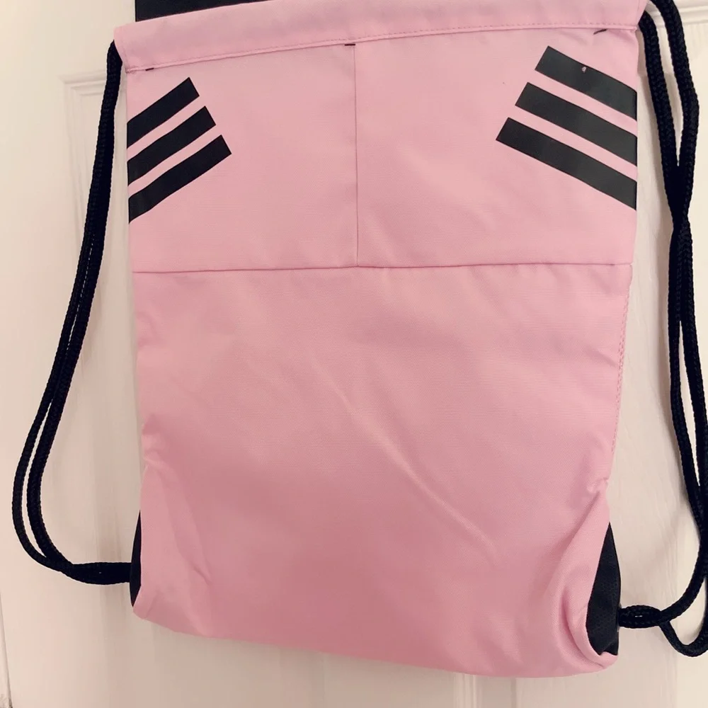 Adidas Light Pink and Black Backpack - Picture 2 of 2
